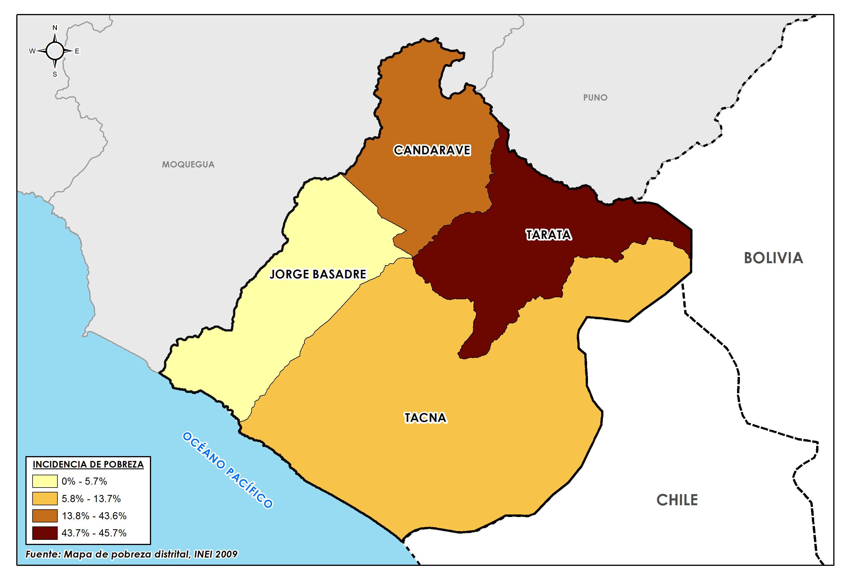 Resultado de imagen para mapa de tacna